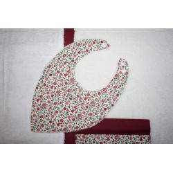 Coffret Naissance - Fleurs Rouges