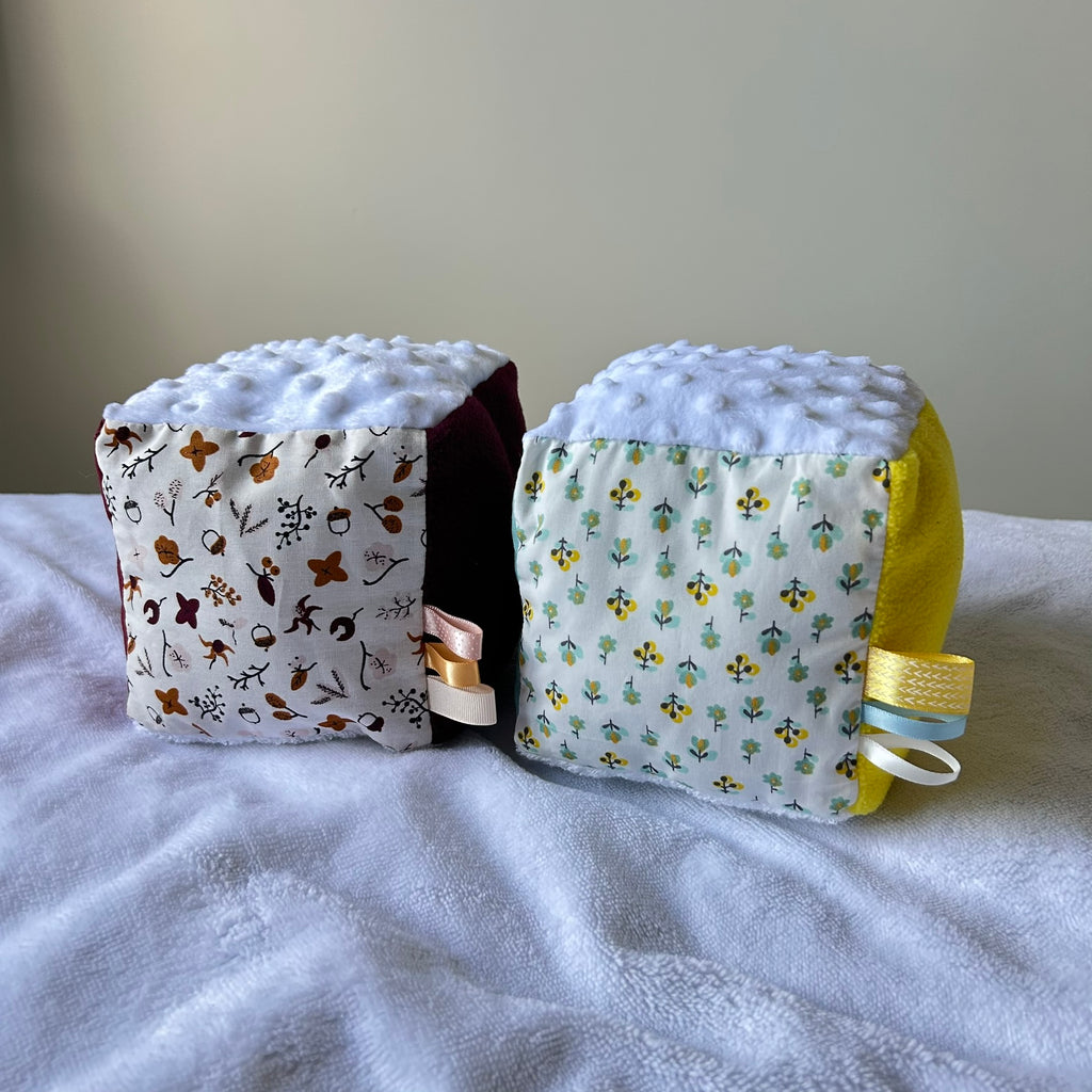 Cube de préhension sensoriel