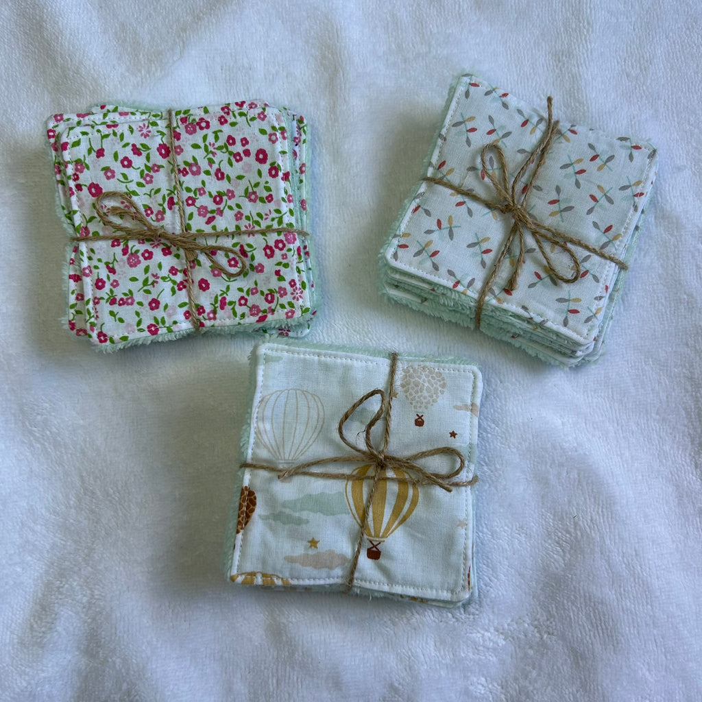 Semainier de lingettes lavables