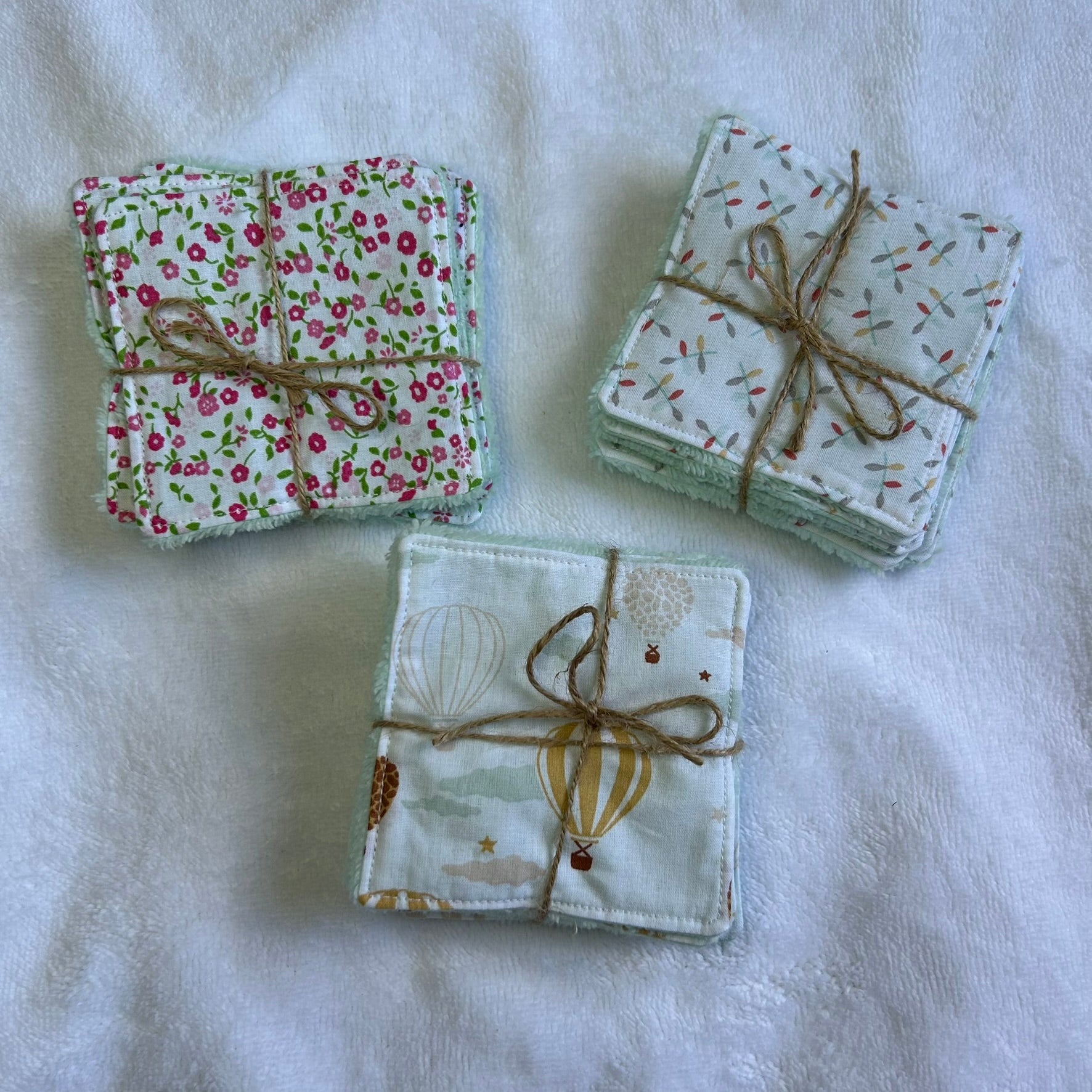 Semainier de lingettes lavables