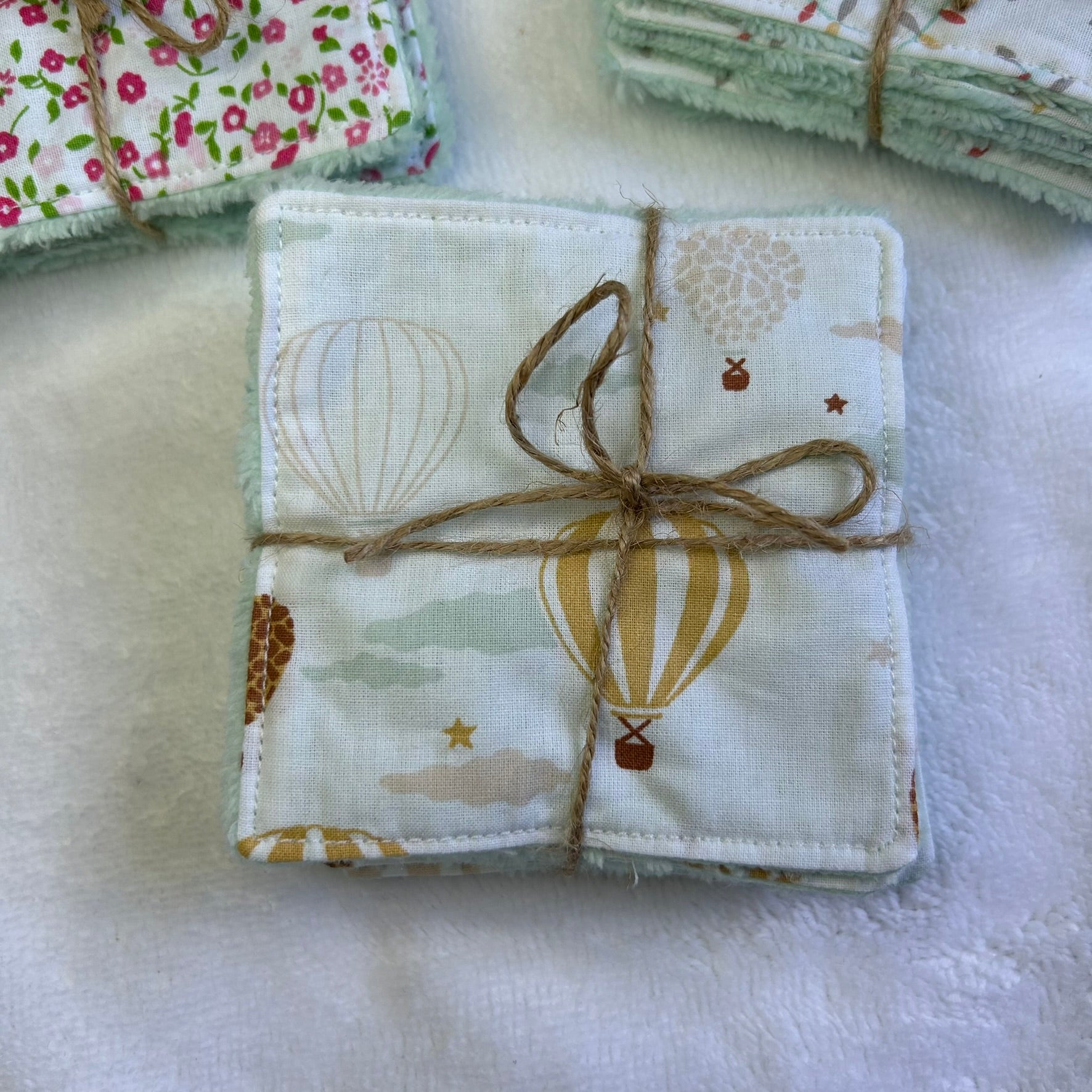 Semainier de lingettes lavables