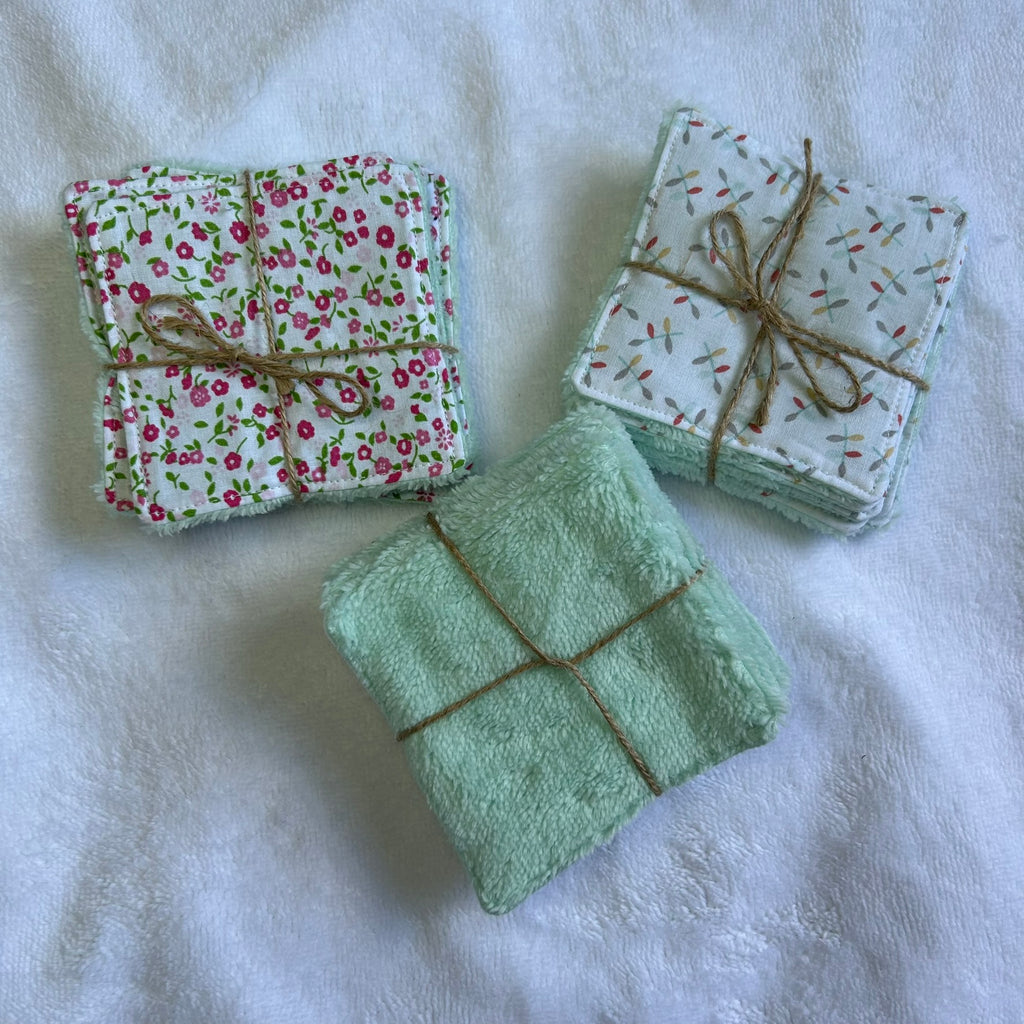 Semainier de lingettes lavables