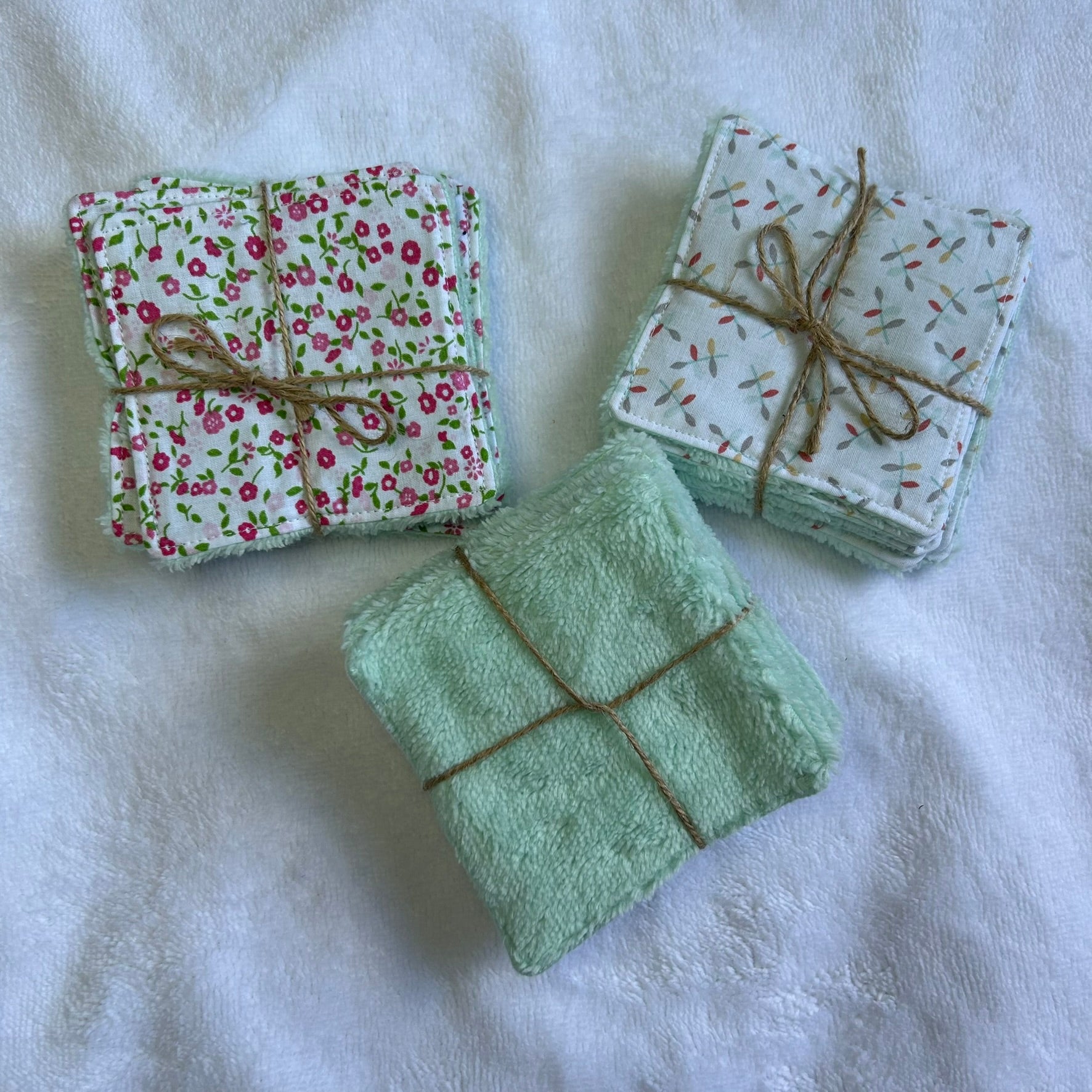 Semainier de lingettes lavables