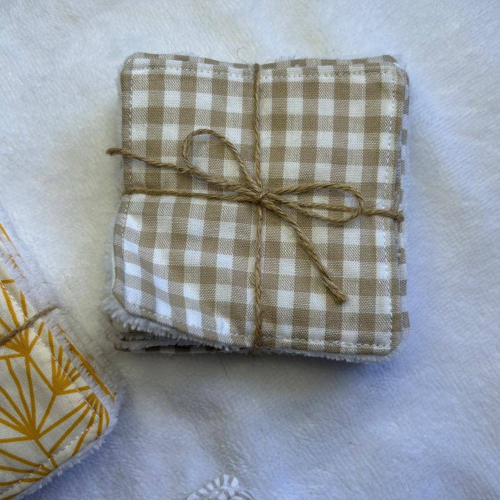Semainier de lingettes lavables