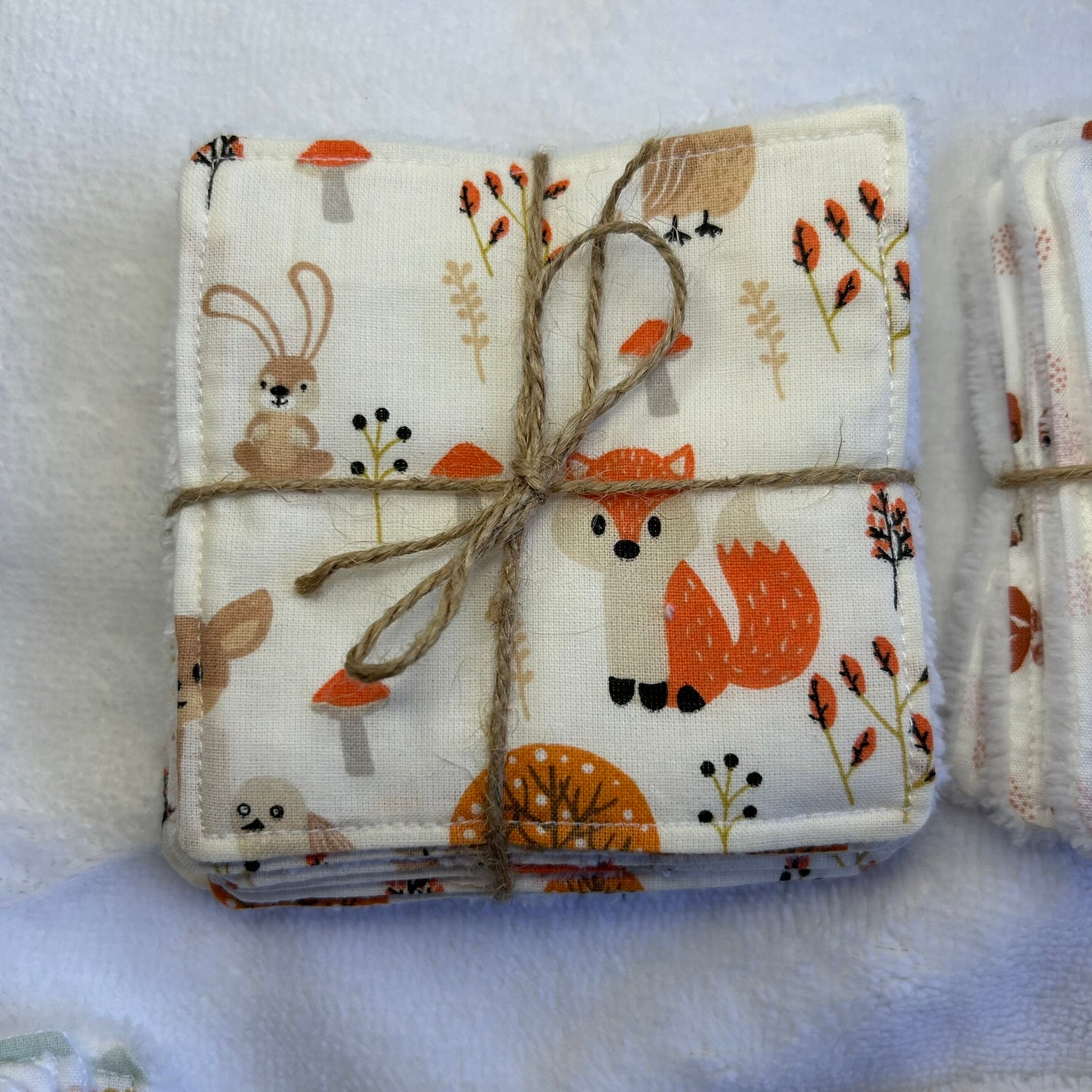 Semainier de lingettes lavables